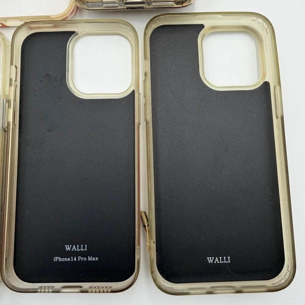 (7) WALLI  / CASELY Mixed Cases Lot for Apple IPhone 14 Pro Max